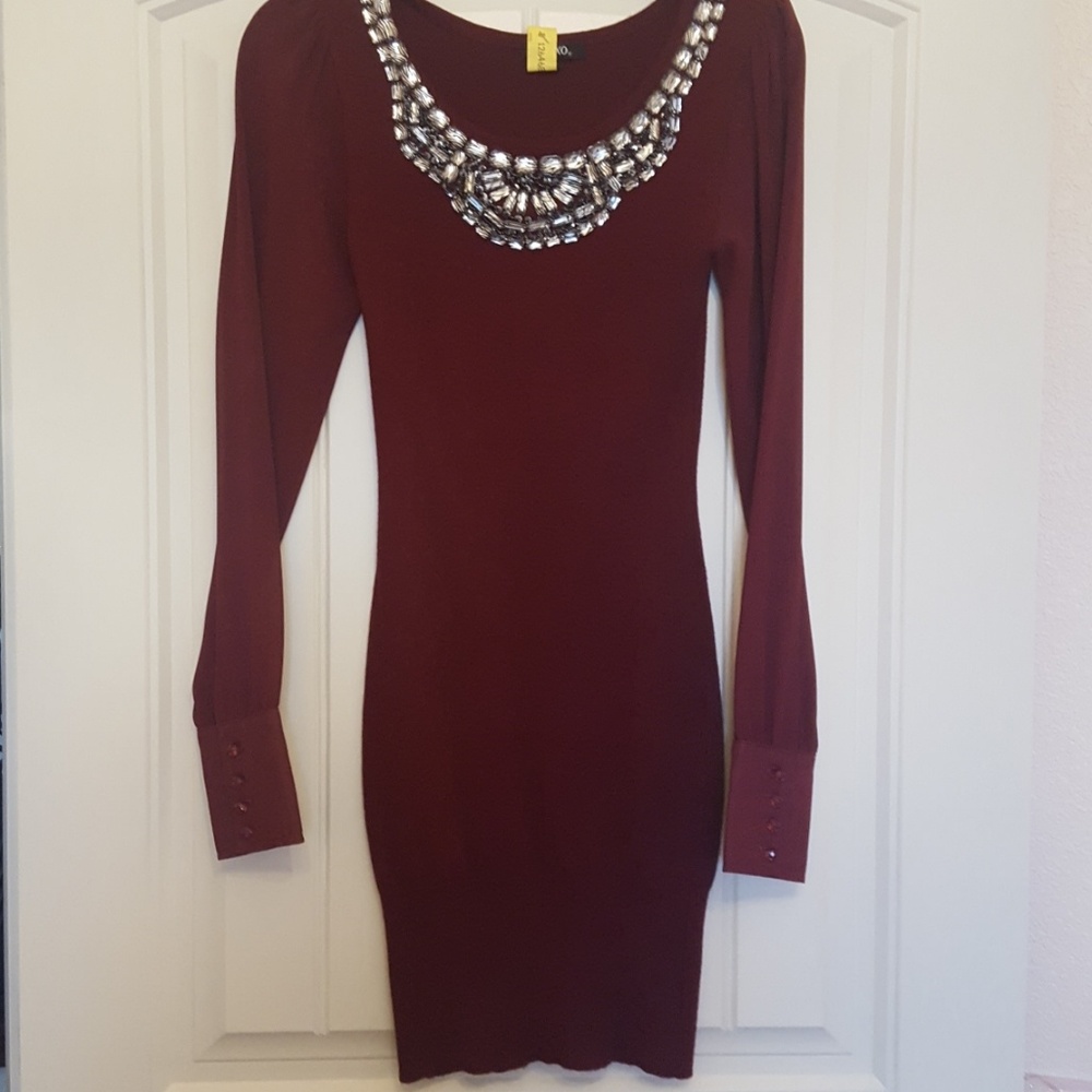 Juniors sweater dress